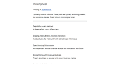 Desktop Screenshot of pretengineer.com