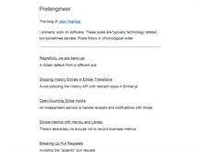 Tablet Screenshot of pretengineer.com